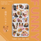 Cute Cat Dog Phone Case For iPhone 14 Plus 11 12 13 Pro XS XR X Cartoon Animal Silicone Cover Cute Clear Protective Phone Cases