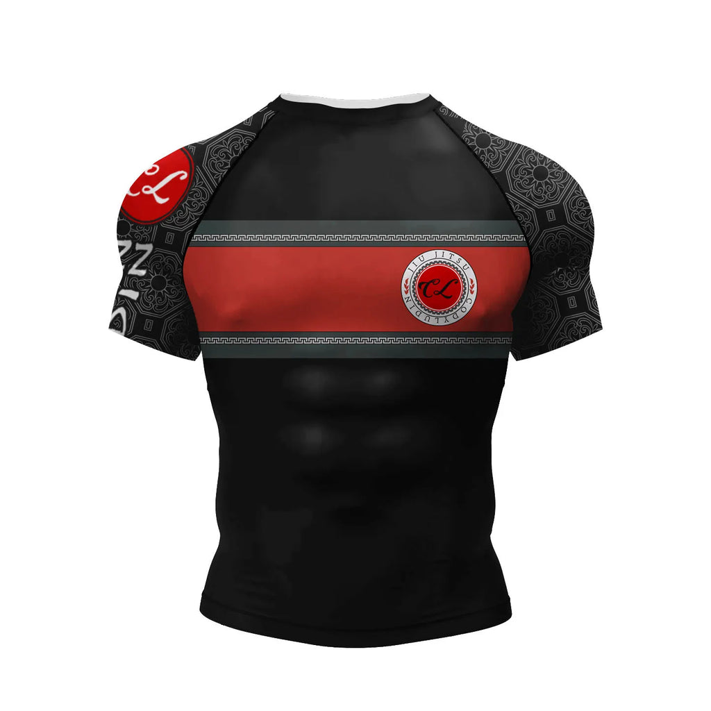 Men's Compression Short Sleeve Athletic T-Shirts - SJB-DIAMOND ELITES