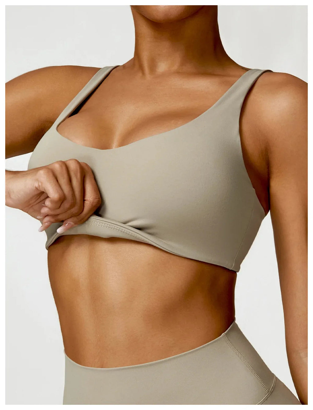 ElevateFit 2-Piece Yoga Ensemble: Comfort Meets Style THRIXINE
