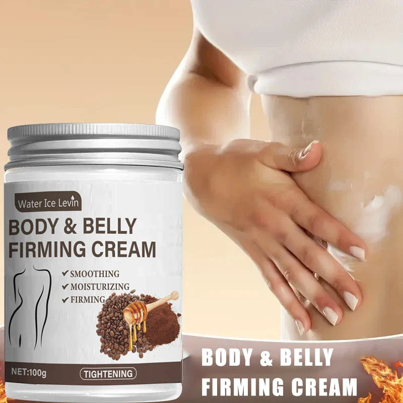 Caffeine Collagen Firming Cream - 100g Contains Caffeine and Coconut Oil, Rich in Vitamin E, Unscented, Tightens and Lifts the Abdomen, Thighs, Buttocks, Arms, All Skin Types, Hypoallergenic, Whitening Effect Lootquake LLC