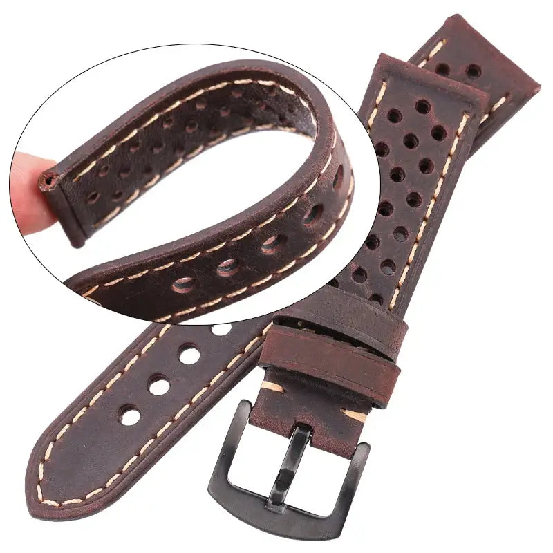 Samsung Galaxy Watch Leather Band - Breathable Classic Style - SJB-DIAMOND ELITES