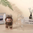 LABUBU Have A Seat Transparent Case Labubu Plastic Case Backpack Charms Lootquake LLC
