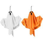 Spooky Ghost Halloween Decor Waterproof Halloween Glowing White Ghost Glowing Door Hanging Ghost for Halloween Garden Home Decor Lootquake LLC