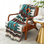Bohemian Throw Blanket For Beds Outdoor Camping Blanket Sofa Cover Indian Sofa Towel Bed Cover Rug Tablecloth Living Room Decor Lootquake LLC
