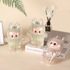 LABUBU Have A Seat Transparent Case Labubu Plastic Case Backpack Charms Lootquake LLC