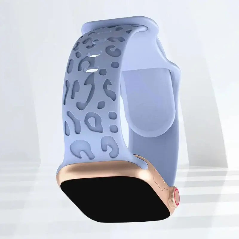 Apple Watch Silicone Strap - Stylish, Engraved Design - SJB-DIAMOND ELITES