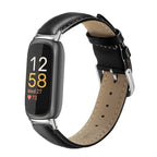 Fitbit Inspire 3, 2, 1, HR Leather Band - Genuine Strap - SJB-DIAMOND ELITES