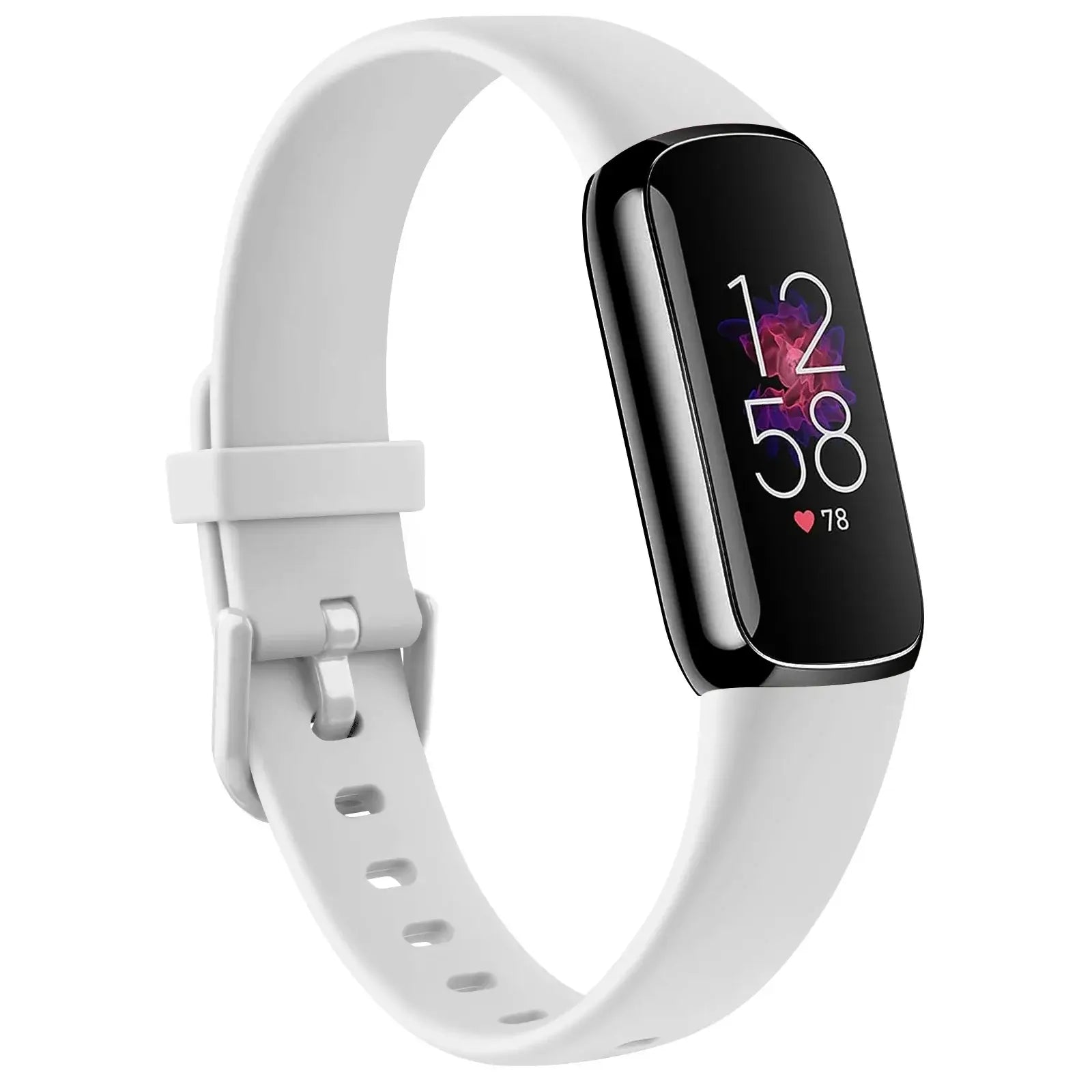 Fitbit Luxe Silicone Band - Soft Waterproof Comfortable Strap - SJB-DIAMOND ELITES