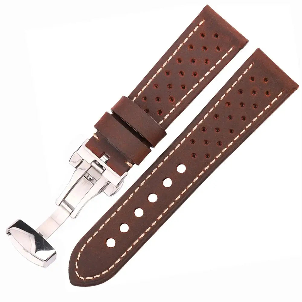 Samsung Galaxy Watch Leather Band Breathable Stylish Design - SJB-DIAMOND ELITES