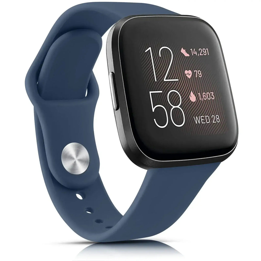 Fitbit Versa & Sense Silicone Strap - Soft Waterproof Design - SJB-DIAMOND ELITES