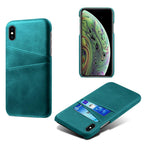 Men Leather Durable Shockproof Protective Cover For iPhone 14 Pro 13 Pro MAX Luxury Leather Card Holder Phone Case Stylish Leather Cover For iPhone 2 Credit Card Slots Holders Compatible for iPhone 13