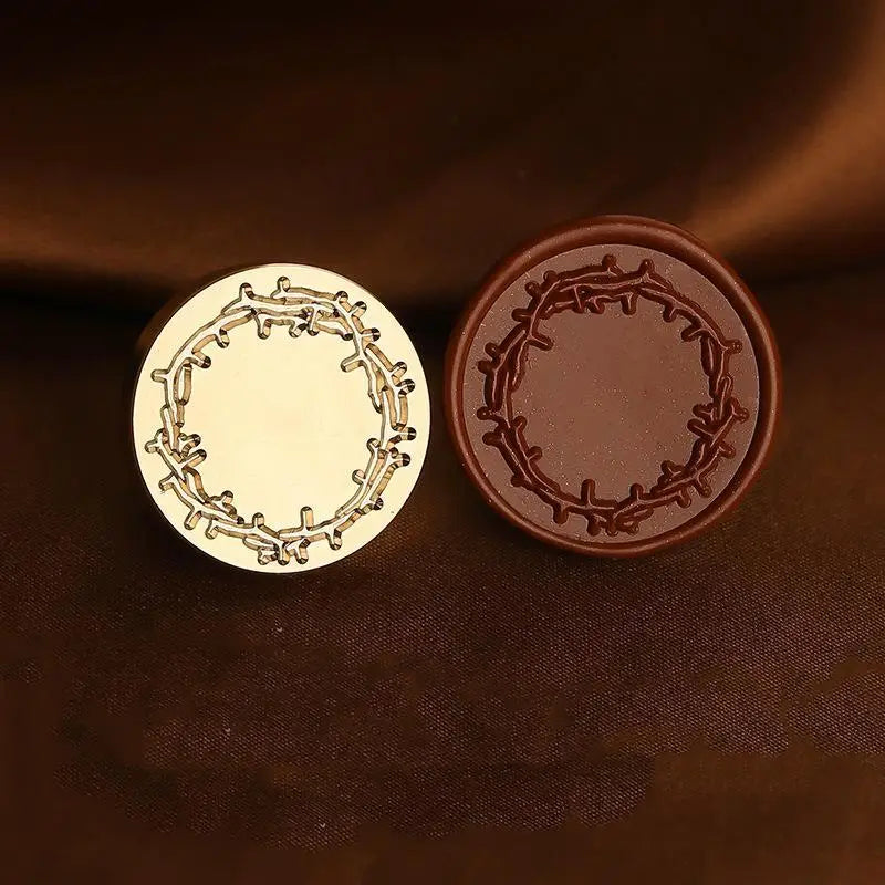 Photo Frame Series Sealing Wax Stamp Head Fire Paint Seal Wax Stamp Heads For DIY Scrapbooking Envelope Wedding Party Invitation Lootquake LLC