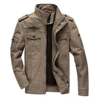 Casual Plus Military Jacket THRIXINE