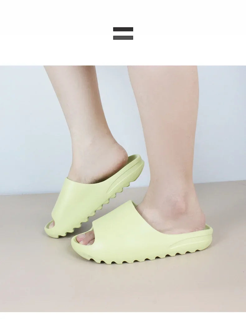 Size Super Soft Eva Sole Summer Slippers for Men Women Bottom Indoor Home Slides Sandals Beach Shoes Male Slippers Flip Flops Lootquake LLC