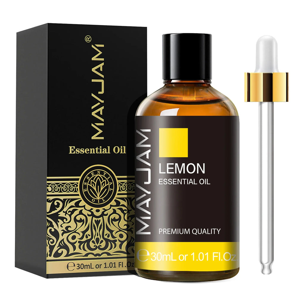 MAYJAM 1PCS 30ML Aromatherapy Essential Oil Lavender Vanilla Jasmine Eucalyptus Peppermint Aroma Oil for Diffuser Candle Soap Lootquake LLC