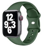 Apple Watch Silicone Band - Soft Waterproof Flexible Strap - SJB-DIAMOND ELITES