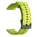 Motorola Moto Silicone Sport Watch Band Football Pattern Quick Release Strap