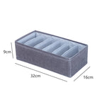 Fabric Underwear Bra Storage Box Underwear Sorting Box Panty Socks Compartment Storage Box Drawer Organizer Home Storage
