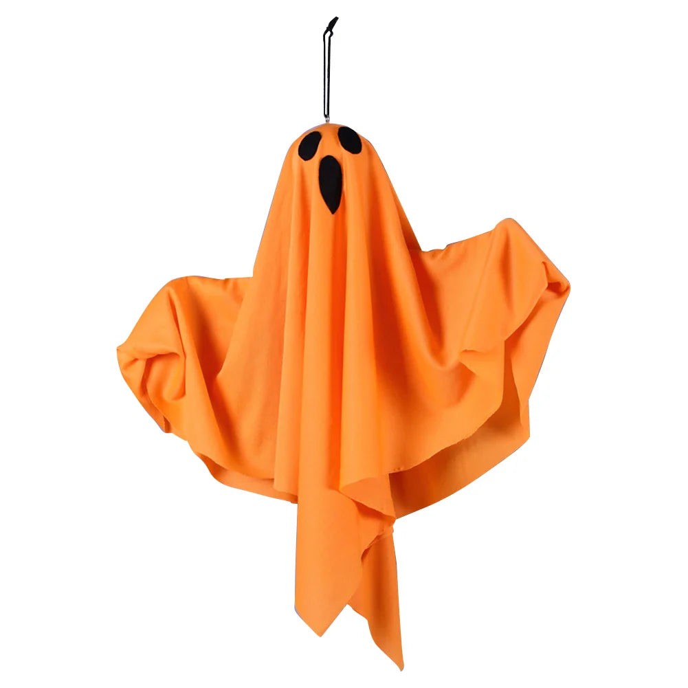 Spooky Ghost Halloween Decor Waterproof Halloween Glowing White Ghost Glowing Door Hanging Ghost for Halloween Garden Home Decor Lootquake LLC