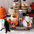 Halloween Hanging Decor - Spooky Black Cat Pumpkin Ghost Skull Ornament for Home Party Lootquake LLC