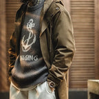 Maden Retro M51 Hooded Windbreaker Loose Fit Cotton Zipper Mid-length Jacket Versatile Solid Color Outerwear for Men's Autumn Lootquake LLC