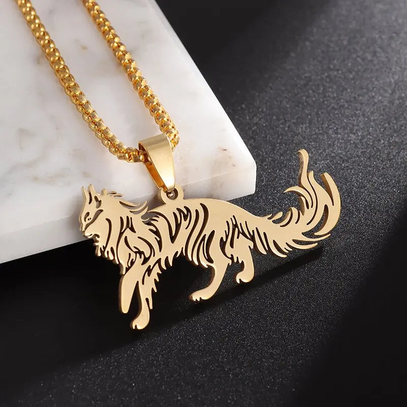 Fashion Trend Engraved Alphabet Bear Pendant Cute Animal Necklace Mens Womens Charm Hip Hop Party Street Jewelry Gifts Lootquake LLC