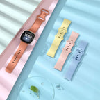 Fitbit Versa & Sense Silicone Band - Durable Stylish Straps - SJB-DIAMOND ELITES