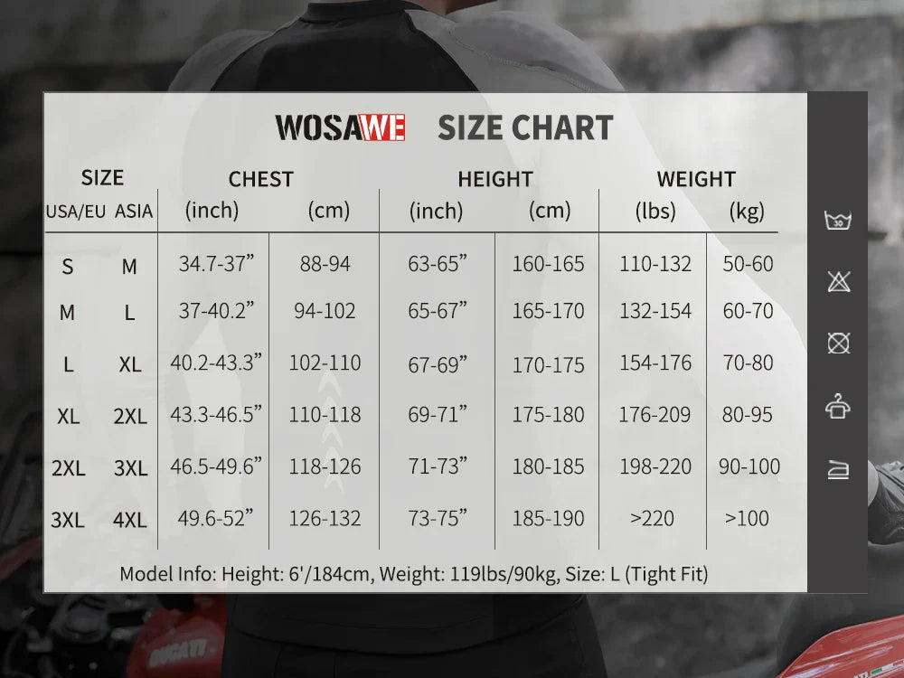 Motorcycle Clothing Armor Men Protective Gear - SJB-DIAMOND ELITES