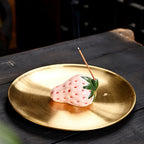 Fruit Fragrance Decoration Strawberry Decoration Realistic Fruit Home Interior Line Aromatherapy Sandalwood Incense Burner Lootquake LLC