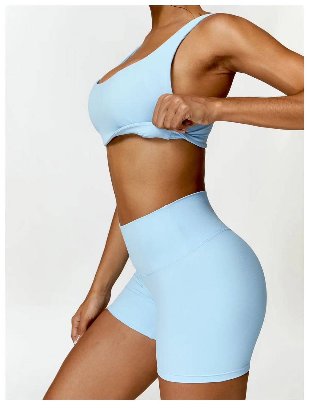 ElevateFit 2-Piece Yoga Ensemble: Comfort Meets Style THRIXINE
