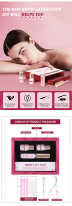 ICONSIGN Eyebrow Lift Professional Brow Lift Kit Brow Perm Eyebrow Kit Brow Makeup Tools Dropshipping Wholesale and Customize Lootquake LLC