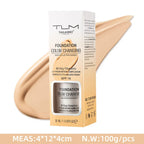TLM Foundation Color Changing Mike Makeup For Full Coverage Blush Cream Brightening Moisturizing Longlasting Non-flading Makeup Lootquake LLC