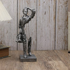 Traveler Sculpture - Abstract Resin Decor for Home & Office, Versatile Indoor/Outdoor Accent Piece Lootquake LLC