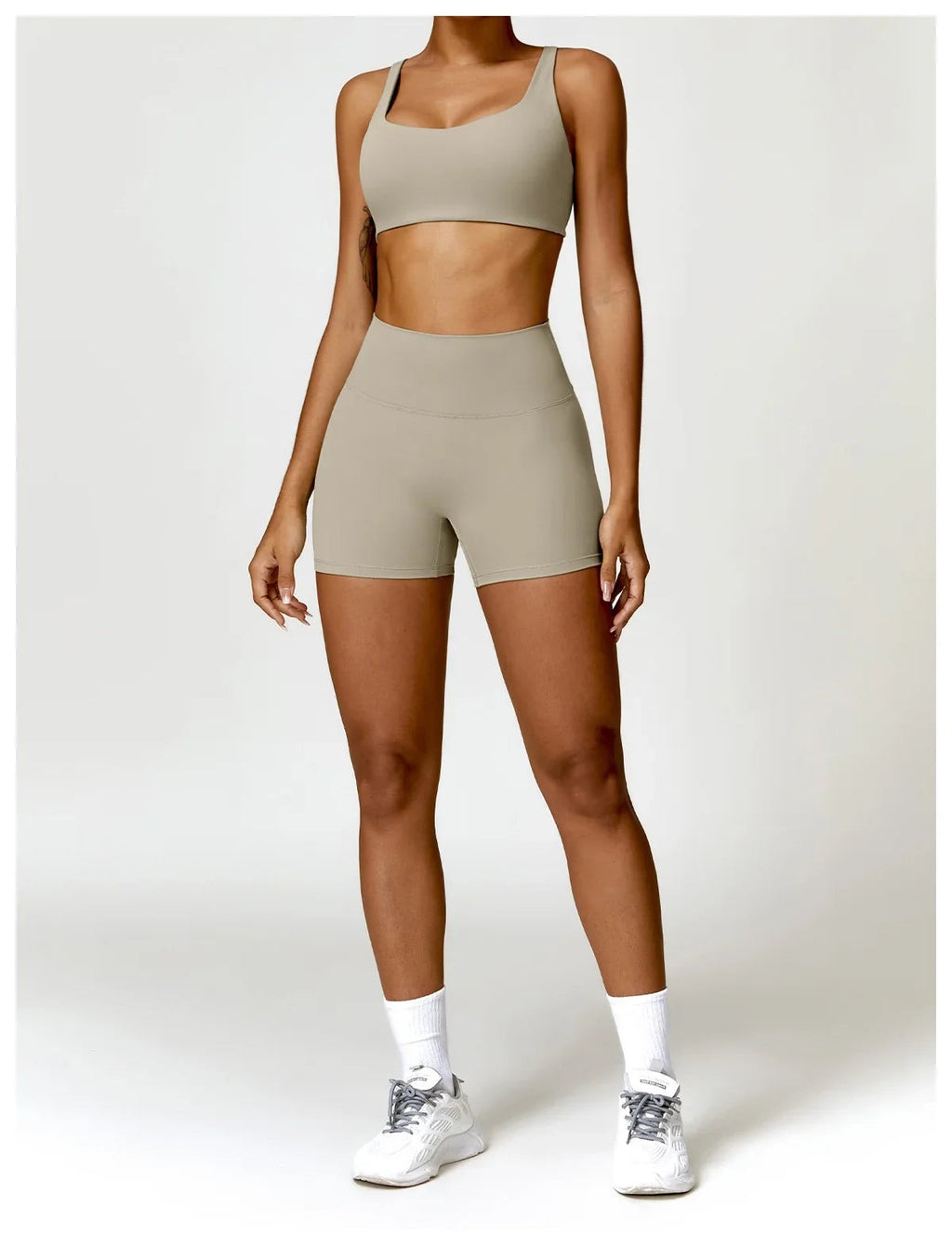 ElevateFit 2-Piece Yoga Ensemble: Comfort Meets Style THRIXINE