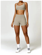 ElevateFit 2-Piece Yoga Ensemble: Comfort Meets Style THRIXINE