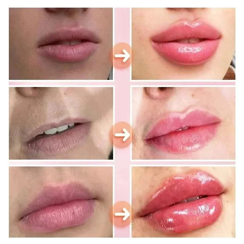 Instant Lip Plumping Gloss Reduce Fine Lines Plumper Serum Exfoliating Lasting Moisturizing Liquid Nourish Sexy Beauty Cosmetics Lootquake LLC