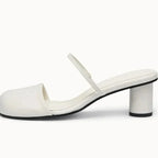 Summer Cover Toe Women Mules Slippers Elegant Slip On Singbacks Slides Ladies Outdoor Street Style Sandalias