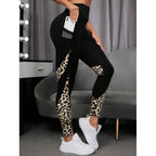 Leopard Print High Waist Yoga Leggings