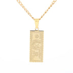 Fashion Trend Engraved Alphabet Bear Pendant Cute Animal Necklace Mens Womens Charm Hip Hop Party Street Jewelry Gifts Lootquake LLC