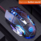 G15 Mechanical Gaming Mouse 7-Color Breathing Light Wired Laptop USB Desktop Office Computer Gaming Mouse Mute Lootquake LLC