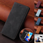 Wallet Flip Leather Case For Xiaomi Redmi 10 10C 9A 9C 9T Note 11 Pro 10S 10 Pro 9 Pro 8T 7 Poco F3 X3 X4 Pro M3 M4 Pro M5s 11T Leather Finish Inbuilt Stand & Pockets Wallet Style Flip Back Case Stevvex