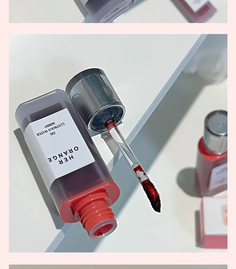 HERORANGEYingrun YueguangLip Gloss Non-stick Cup Lipstick Long-lasting Waterproof Lipstick Matte Lip Glaze Affordable Lipstick Lootquake LLC