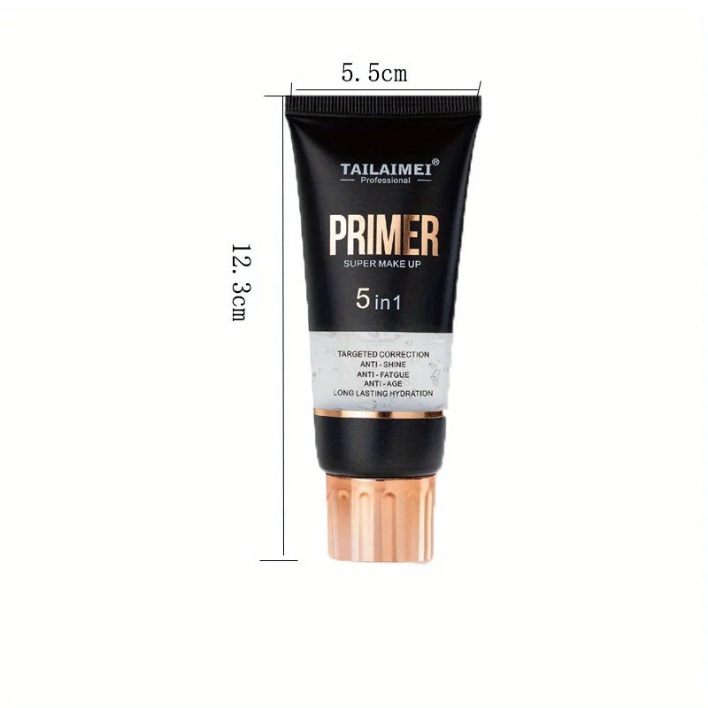 Waterproof Base Transparent Gel Makeup Primer - Full Coverage Matte Foundation With Color Retention, Natural Avocado And Rose Ex Lootquake LLC