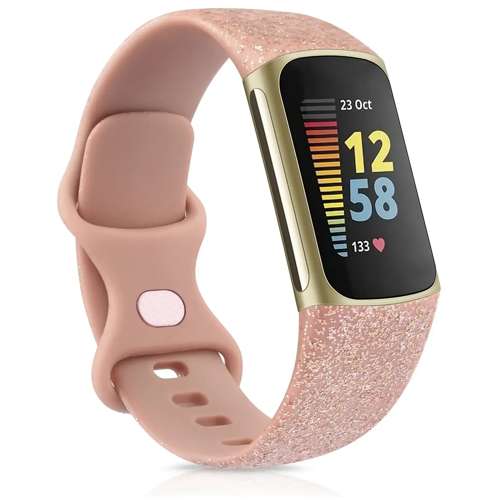 Fitbit Charge 5 6 Silicone Band - Comfortable Stylish Design - SJB-DIAMOND ELITES