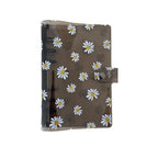 A5 A6 A7 Fresh Green Yellow Pink Daisy Loose Leaf Binder Cover Journal Sketchbook Accessories Diary Office Supplies Lootquake LLC