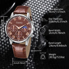 1pc Classic Roman Numeral Womens Watch - Stylish Solid Color Quartz Timepiece with Durable PU Leather Band - Elegant & Comfortab Lootquake LLC
