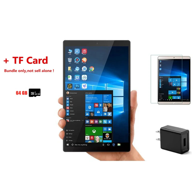 8GB RAM 128GB ROM Tablet PC 8 INCH 64 Bit x64 System Windows 10 Pocket  AR3 Dual Cameras Quad Core WIFI Lootquake LLC