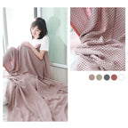 Cotton Bamboo Fiber Blanket Lunch Break Blanket Summer Cooling Sofa Bed Air Condition Blankets For Kids Adults Bedding Coverlet