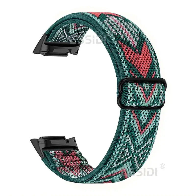 Fitbit Charge 5 6 Nylon Strap - Durable, Breathable, Versatile - SJB-DIAMOND ELITES