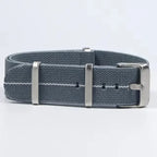 Polar Watch Band Nylon Elastic Strap Unisex Military Style Blue Red